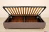 Cama con contenedor de apertura lateral