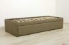 Cama individual tapizada