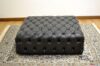 Capitonné pouf