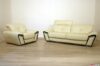Moderna sala de estar de cuero en oferta y lista para su entrega