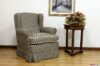 Sillón bergere tela damasco