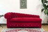 Chester rojo microfibra dormeuse