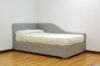 Cama rinconera individual tapizada