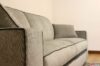 Asiento de sofá de tela gris