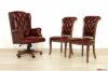Mobiliario de oficina sillón con sillas