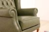 Reposabrazos tapizados Sillón clásico de cuero
