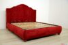 Cama clásica rojo cardenal