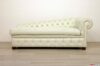 chaise longue de cuero chesterfield