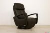 Sillón reclinable moderno de cuero marrón