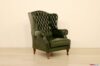Sillón Chesterfield bergere de respaldo alto