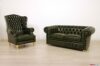 Chesterfield Classic Lounge Verde Inglés