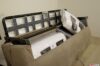 Contenedor para cojines de sofá cama