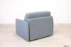Sillón cama visto desde atrás